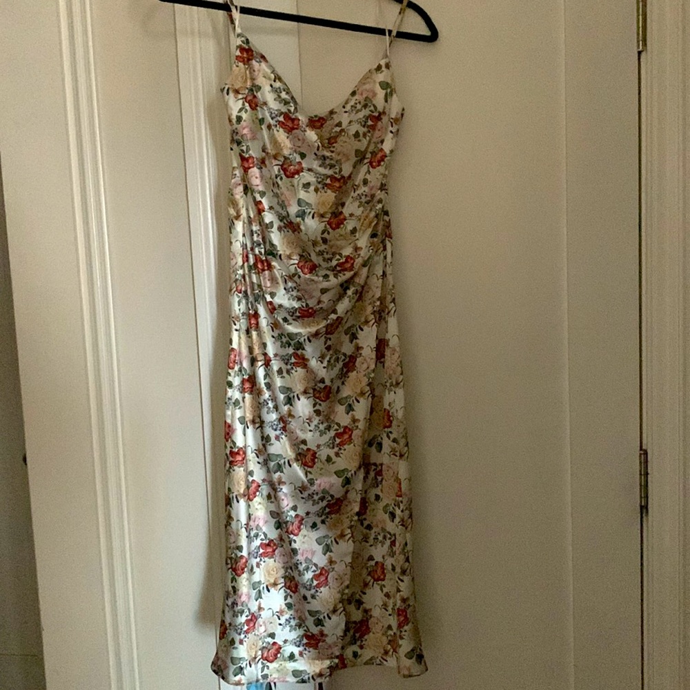 ReNamed cowl neck slip dress
